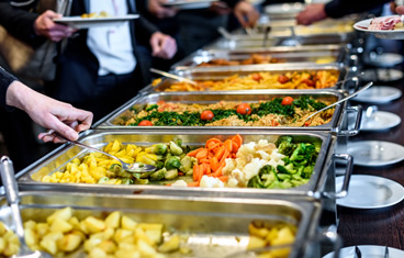 Lunch buffet catering for holiday catering in bay area