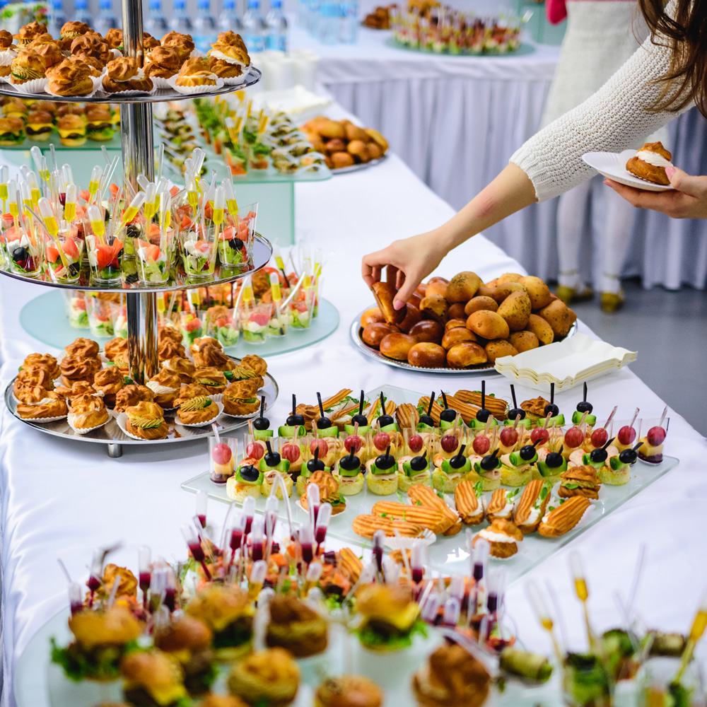 Assorted pastries buffet for breakfast catering Redwood City ca